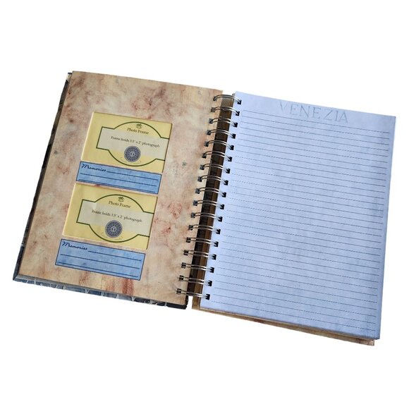 Venezia Venice Italy Ring Bound Photo Journal Unused - Picture 3 of 4